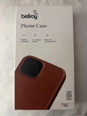 Bellroy Phone Case in Chestnut Brown - MagSafe Compatible